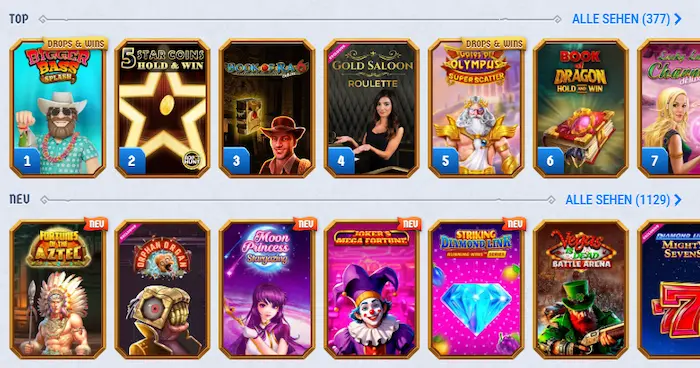 RomiBet Casino spile